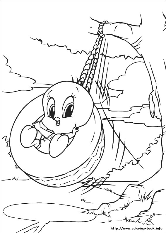 Baby Looney Tunes coloring picture